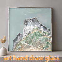 Fabricante de Vidrio Artístico Pintado a Mano, Proveedor de Paneles de Vidrio Decorativos Templados Personalizados, OEM ODM