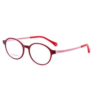 Montures de lunettes ovales pour enfants Guoda Optics, en plastique TR90 léger, montures de sport, verres en résine à double usage - Product Image 2