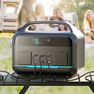 เครื่องกำเนิดไฟฟ้าสำรองพลังงานแสงอาทิตย์ 600W แหล่งจ่ายไฟ AC สถานีพลังงานแสงอาทิตย์แบบพกพาสำหรับการตั้งแคมป์กลางแจ้ง - Product Image 1