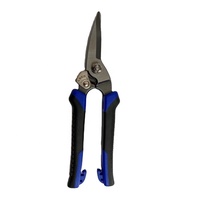 Ciseaux de coupe de tissu multi-usages en acier au carbone de qualité industrielle, super tranchants, avec poignée en caoutchouc, pour le bricolage