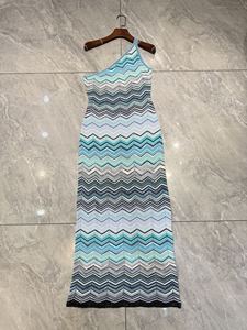 Bettergirl 2026 Nuevas Llegadas <span class=keywords><strong>Primavera</strong></span>/Verano Vestido Maxi Francés con Ondas en Contraste, Tejido Lavable y Corte en A - Product Image 5