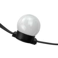 30 Pixels/set UCS2904 DC24V Adressable RGBW Pixel Module IP68 50mm Couvercle givré 40mm Base 1.8 W/Pixel(6LED) 18AWG Fil noir
