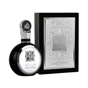 Erkekler için parfüm Fakhar siyah Lattafa tarafından Eau de parfüm 100Ml, Dubai arapça uzun ömürlü parfümler için mens