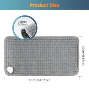 Calentador de Pies Eléctrico para Oficina, Calentamiento Rápido, Lavable, con Temperatura Ajustable, para Usar Bajo la Escritorio en Invierno - Product Image 4