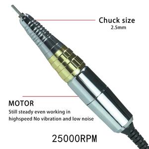 Micromotore Originale Giapponese OEM con Protezione da Sovraccarico, 28000 RPM, Manipolo Metallico Lucido G5, Serie G5, Macchina per Unghie ad Alte Prestazioni - Product Image 3
