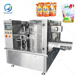 Máquina de sellado de llenado de bolsa prefabricada con bolsa de detergente líquido Doypack de pie OCEAN - Product Image 1