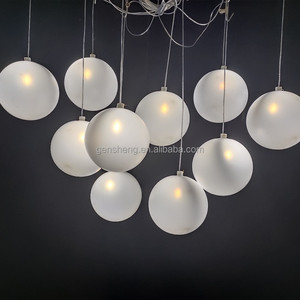 Soffitto alto <span class=keywords><strong>lampadario</strong></span> di cristallo <span class=keywords><strong>moderno</strong></span> per matrimonio Hotel Villa Led luci oro argento <span class=keywords><strong>candelabro</strong></span> appeso - Product Image 2