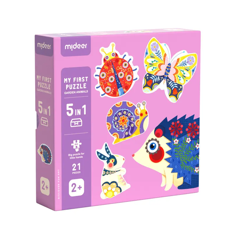Mideer MD3069 MY FIRST PUZZLE - Basic cognition puzzle jigsaw hadiah bayi montessori mainan puzzle anak