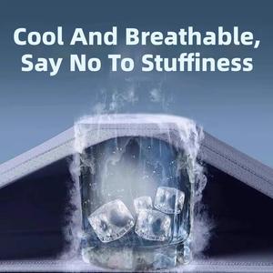 Датский кроненштейн (датский кронштейн) Быстросохнущий легкий спортивный костюм 2-в-1 для мужчин: летние шорты и футболка из ледяного шелка для бега, новинка 2025 года для подростков - Product Image 2