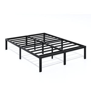 Wholesale Metal <strong>Platform</strong> King Size Queen <strong>Bed</strong> <strong>Frame</strong> Metal Modern Queen Steel Slats <strong>Bed</strong> <strong>Frame</strong> - Product Image 1