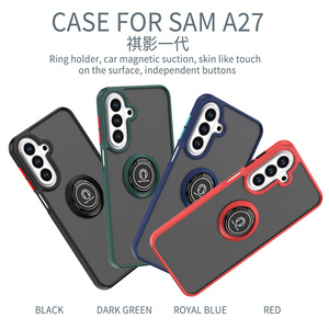 เคสโทรศัพท์ Lichicase <span class=keywords><strong>สี</strong></span>สันสดใส พร้อมที่ยึดแม่เหล็กในรถยนต์ วัสดุ TPU Hybrid PC สำหรับ Samsung A27 257 A37  แบบด้าน - Product Image 2