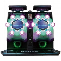 Machine de jeu de danse d'arcade de cube de danse à jetons à vendre