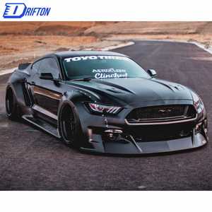 Nuevo Kit de Parachoques de Fibra de Carbono Estilo CHINCHED de Drifton para Mustang ZG 2015-2023, Instalación con Tornillos - Product Image 2