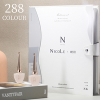 ZRKGEL Professionnel 288 Couleurs 15ml Vernis UV Nicole Sans Odeur Marque Privée/Logo Sans HEMA & Sans TOP Gel Kit de Vernis Gelée