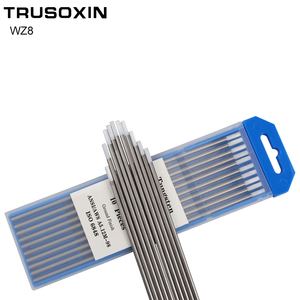 Electrodo de Tungsteno WZ8 para Soldadura TIG, 3.2MMx175mm, Cabeza Blanca, 0.8%, Aguja de Tungsteno Zirconizado - Product Image 3