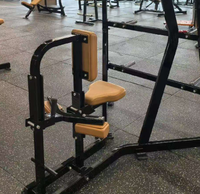 Équipement commercial de rangée élevée latérale ISO Machine de gymnastique chargée par plaque populaire presse arrière de musculation de haute qualité pour l'entraînement