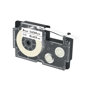 9 mm zwart-wit BYE-9WE XR-9WE compatibele labeltape voor <span class=keywords><strong>CASIO</strong></span>-printers - Product Image 5