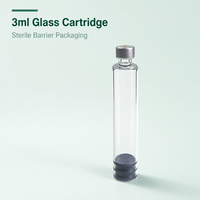 Cartouche stérile de 3 ml emballée dans une pochette