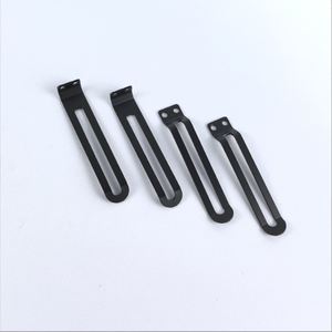 Зажимы для ручек из черной нержавеющей стали с тиснением, аксессуары для организации дома и использования в кармане - Product Image 2