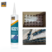 PUSTAR Mastic de modules photovoltaïques en silicone de construction à faible odeur Adhésif inodore pour le collage d'autres noms Mastic au silicone