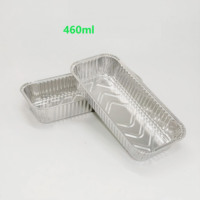 Conteneurs alimentaires en aluminium de 460 ml fabriqués en Chine, résistants au four