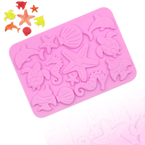 <span class=keywords><strong>Molde</strong></span> <span class=keywords><strong>de</strong></span> <span class=keywords><strong>Silicona</strong></span> para Chocolate con 13 Cavidades <span class=keywords><strong>de</strong></span> <span class=keywords><strong>Animales</strong></span> <span class=keywords><strong>Marinos</strong></span>, Peces, Delfines, Ballenas, Pingüinos, Besugo, Utensilios <span class=keywords><strong>de</strong></span> Cocina para Hornear, Resina <span class=keywords><strong>de</strong></span> <span class=keywords><strong>Silicona</strong></span> - Product Image 1