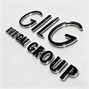 Tùy chỉnh 3D <span class=keywords><strong>LED</strong></span> Backlit thư dấu hiệu kinh doanh thư ngoài trời Backlit chữ dẫn Acrylic thép không gỉ dấu hiệu cho cửa hàng kinh doanh - Product Image 2