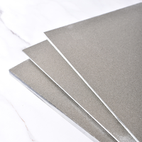 Laminé d'isolation électrique haute température (500 800°C) Feuille de mica flexible mince Argent/Or Certifié ROHS pour l'isolation