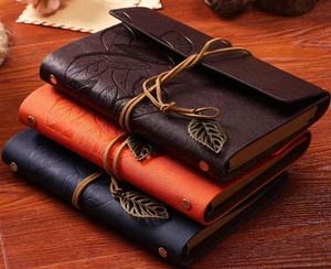 Sổ Tay Nhật Ký Cổ Điển Bằng Da PU A6 A7 Có Thể Nạp Lại Bằng Giấy Kraft Sổ Tay Viết Cho Khách Du Lịch Sổ Phác Thảo Nghệ Thuật Sổ Tay Du Lịch - Product Image 3