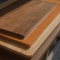 Panneau de table solide en bois de frêne blanc Bureau d'ordinateur Bureau de table en chêne rouge à hauteur réglable Surface de table d'étude entière en pin