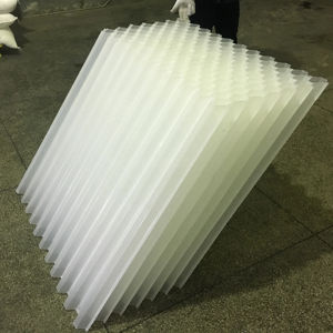 צינור נטוי חלת דבש עם רשת Frp <span class=keywords><strong>Pvc</strong></span> פלסטיק משושה אריזת חלת דבש מוצר צינור מתיישב מדיה - Product Image 6