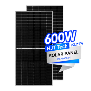 Panneaux solaires photovoltaïques bifaciaux HJT à double vitrage 700W 705W 710W 715W 720W pour la maison 50W 515W - Product Image 4