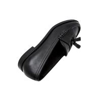 Chaussures italiennes classiques à pampilles personnalisées par une usine chinoise, mocassins décontractés à enfiler, tige en PU, semelle extérieure en caoutchouc, imperméables et adaptées
