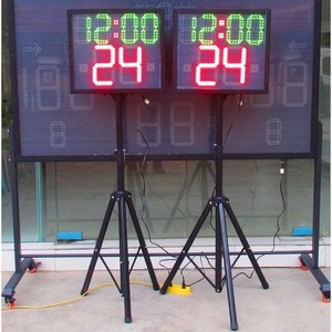 Excelente Temporizador de 24 Segundos para Baloncesto de China, Soporte de Altura Ajustable, Equipo para Cancha - Product Image 2