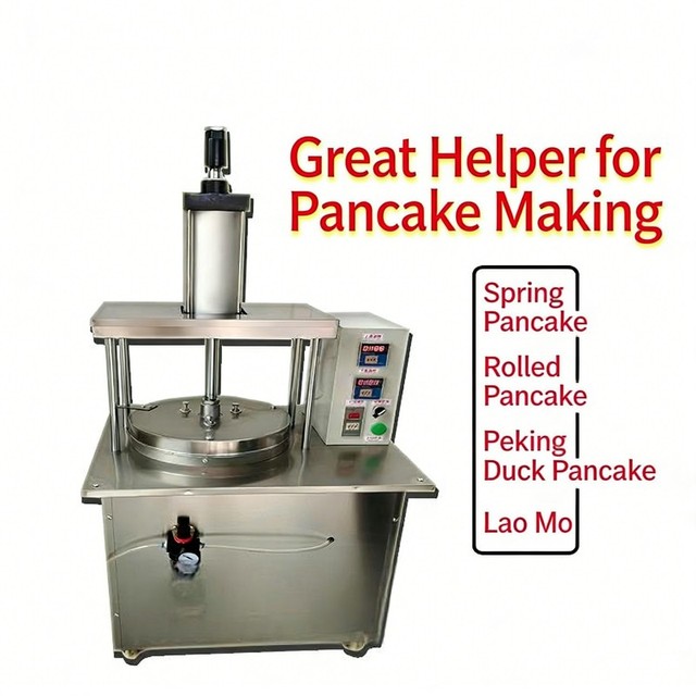 Customizable Sizes Corn Tortilla Machine and Tortilla Bread Machine with High Efficiency for Commercial Kitchens