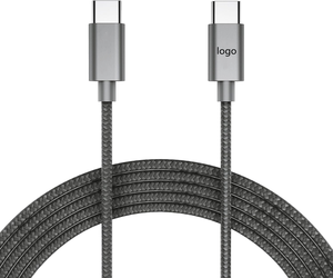 Câble USB-C vers USB-C tressé en nylon 240W, charge rapide, transfert de données haute vitesse, USB4, <span class=keywords><strong>fil</strong></span> E-Marker pour téléphone, ordinateur portable, console de jeu - Product Image 5