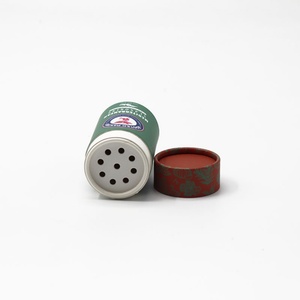 Envase cilíndrico biodegradable de cartón impreso digitalmente con agitador para azúcar y sal - Product Image 6