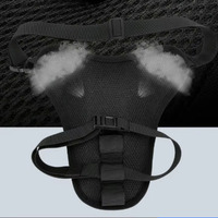 Sac de jambe pour moto en EVA imperméable, coque rigide, ceinture de cuisse, sac banane, rangement extensible, sac bandoulière pour motard