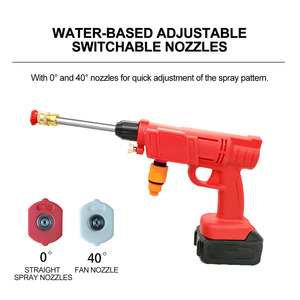 Ananke Tools – Vente en gros : Nettoyeur haute pression électrique portable sans fil 21V de qualité industrielle, alimenté par batterie rechargeable 260W, complet - Product Image 4