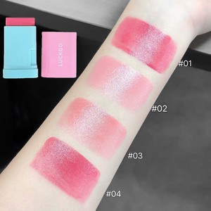 บลัชออนเนื้อครีมแบบแท่ง LUCKGO Water Glow บลัชออนอเนกประสงค์ ทินท์แก้มสไตล์<span class=keywords><strong>เกาหลี</strong></span> ให้ลุคฉ่ำวาวเป็นธรรมชาติ บลัชออนแบบแท่ง ขายส่ง - Product Image 6