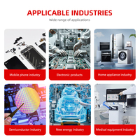 Machine de distribution de colle automatique 300cc à commande programmable, compatible multi-adhésifs, pour colle thermofusible haute performance pour coques de téléphone portable