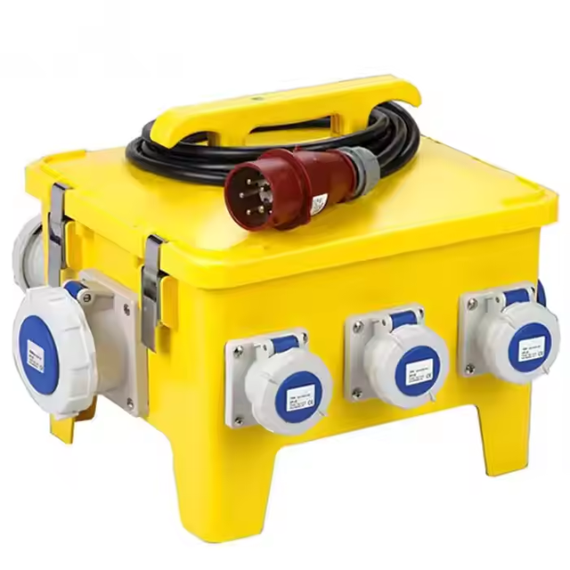 CHENF CEE/IEC International Standard Mobile Power Socket Box CF-1806 Outdoor Industrial Portable Electrical Distribution Box