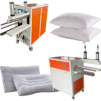 Machine professionnelle de roulage et d'emballage pour petits textiles industriels, couettes, oreillers, couvertures et matelas