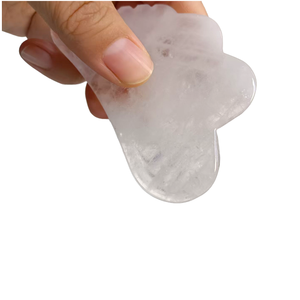 Herramienta Gua Sha de Jade Blanco Natural, Tabla de Masaje Facial de Cristal de Jade para Reducir la Hinchazón del Cuello <span class=keywords><strong>y</strong></span> el Cuerpo, Cuidado de los Ojos - Product Image 6