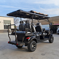 Nouveautés JINWO CE 5000W Véhicule Utilitaire Tout-Terrain Électrique (UTV) Quadricycle Tout-Terrain Mini Voiture Buggy Chariot de Golf 70Km/h 90km 5-6 Places Batterie 72V