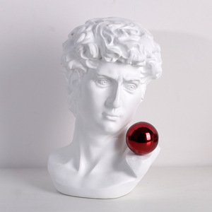 Scultura Moderna in Stile Europeo di <span class=keywords><strong>David</strong></span>, Ornamento da Tavolo per Soggiorno, Decorazione Artistica per la Casa - Product Image 2