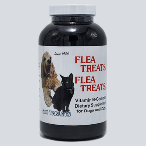 Friandises anti-puces économiques en vrac, saveur foie, supplément anti-puces multi-animaux, à mâcher, fabriqué aux États-Unis, dissuasion naturelle, santé de la peau et du pelage, 500 - Product Image 1
