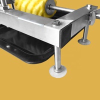 Draagbare Roestvrijstalen Ananas Dunschiller Buitmachine Ananas Fruit Schilmachine Hand Anananas Huidverwijderaar Machine
