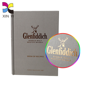 Demanda de impresión de fábrica Servicios de publicación personalizados Libros de tela gris Novelas Libros de tapa dura para recetas Material de cubierta personalizado - Product Image 4
