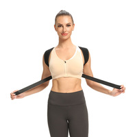 Ceinture de soutien dorsale universelle réglable en nylon et élasthanne pour le soulagement des douleurs dorsales – Offre spéciale